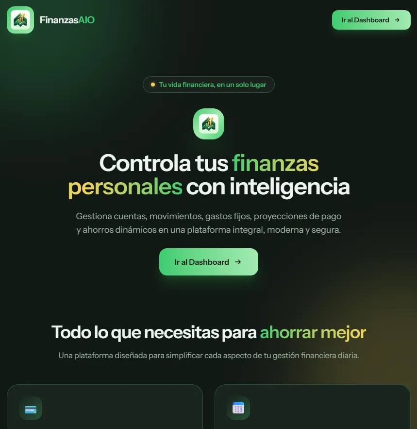 Imagen del proyecto Finanzas Personales 1